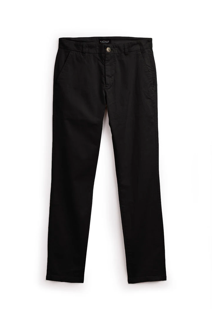 Velvet By Graham & Spencer BROGAN COTTON TWILL PANT 20 Velvet By Graham & Spencer BROGAN COTTON TWILL PANT