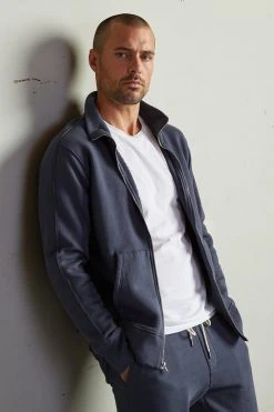 Velvet By Graham & Spencer CLAYTON ZIP UP JACKET Mens 15 Velvet By Graham & Spencer CLAYTON ZIP UP JACKET Mens