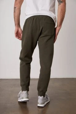 Velvet By Graham & Spencer Mens LEWIS BRUSHED FLEECE JOGGER 15 Velvet By Graham & Spencer Mens LEWIS BRUSHED FLEECE JOGGER