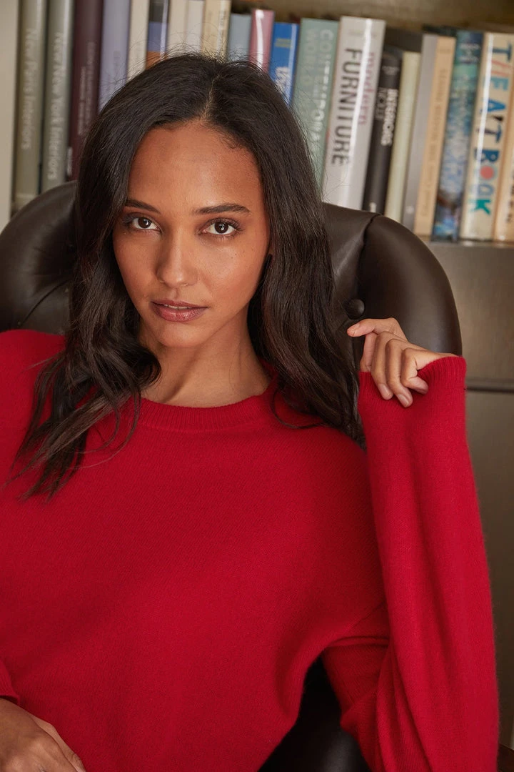 Velvet By Graham & Spencer BRYNNE CASHMERE CREW NECK SWEATER 23 Velvet By Graham & Spencer BRYNNE CASHMERE CREW NECK SWEATER