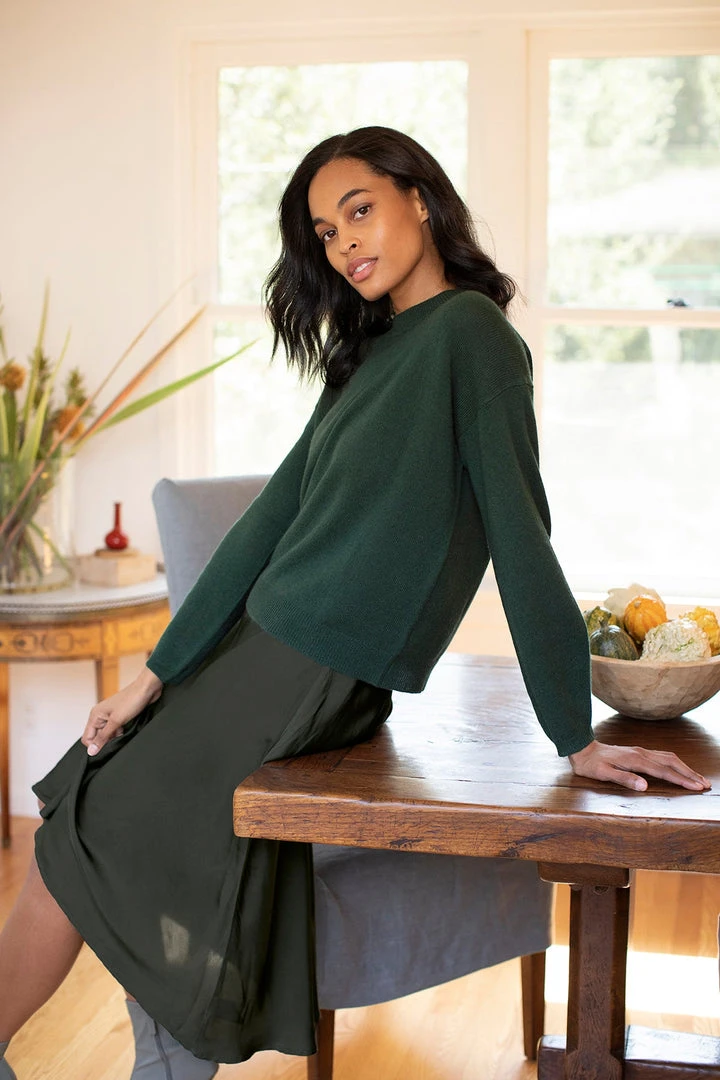 Velvet By Graham & Spencer BRYNNE CASHMERE CREW NECK SWEATER 21 Velvet By Graham & Spencer BRYNNE CASHMERE CREW NECK SWEATER