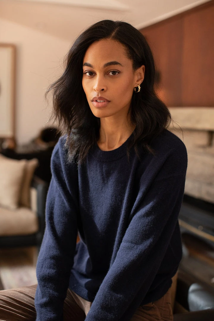 Velvet By Graham & Spencer BRYNNE CASHMERE CREW NECK SWEATER 8 Velvet By Graham & Spencer BRYNNE CASHMERE CREW NECK SWEATER