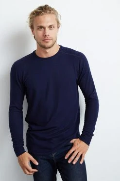 Velvet By Graham & Spencer BRONSON COZY JERSEY KNIT TOP Mens