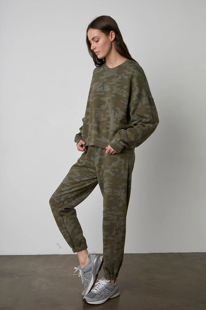 Velvet By Graham & Spencer SKYE CAMO SWEATPANT 3 Velvet By Graham & Spencer SKYE CAMO SWEATPANT