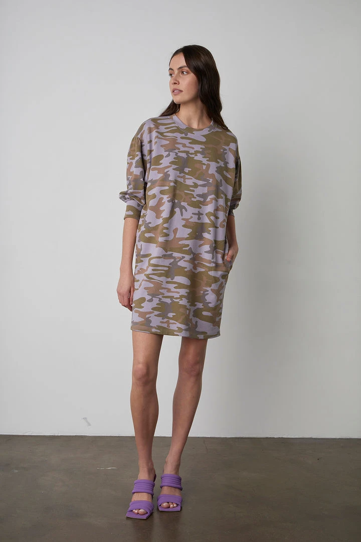 Velvet By Graham & Spencer PIPER CAMO DRESS 4 Velvet By Graham & Spencer PIPER CAMO DRESS