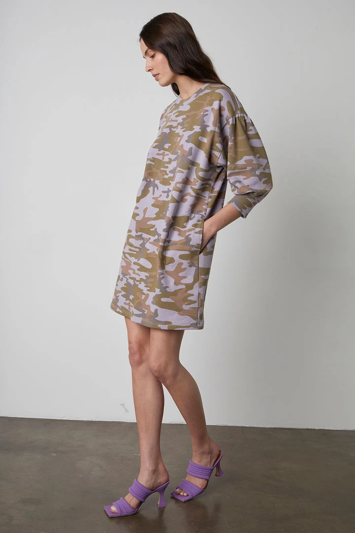 Velvet By Graham & Spencer PIPER CAMO DRESS 5 Velvet By Graham & Spencer PIPER CAMO DRESS
