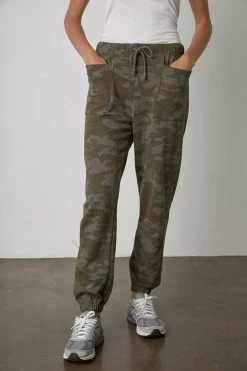 Velvet By Graham & Spencer SKYE CAMO SWEATPANT 8 Velvet By Graham & Spencer SKYE CAMO SWEATPANT