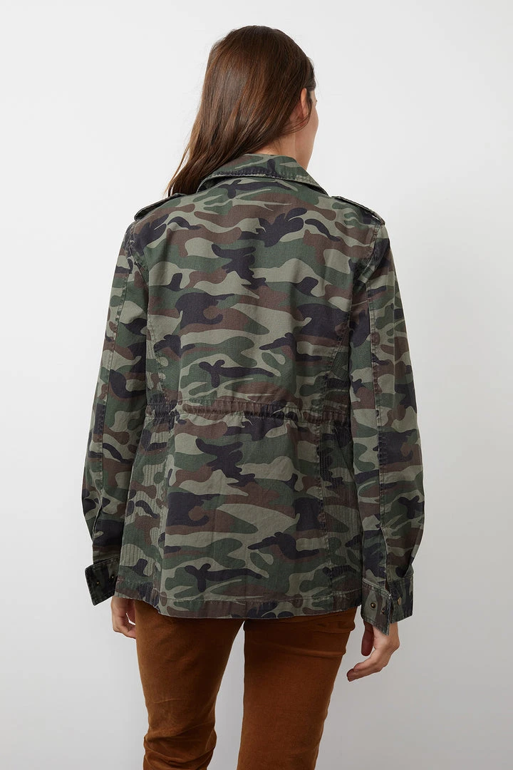 Velvet By Graham & Spencer RUBY LIGHT-WEIGHT ARMY JACKET 10 Velvet By Graham & Spencer RUBY LIGHT-WEIGHT ARMY JACKET