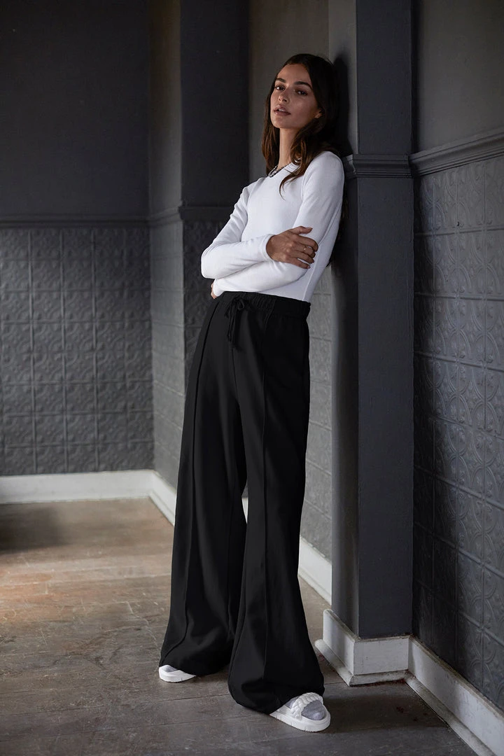 Velvet By Graham & Spencer Womens MARCELLA WIDE LEG PANT 6 Velvet By Graham & Spencer Womens MARCELLA WIDE LEG PANT