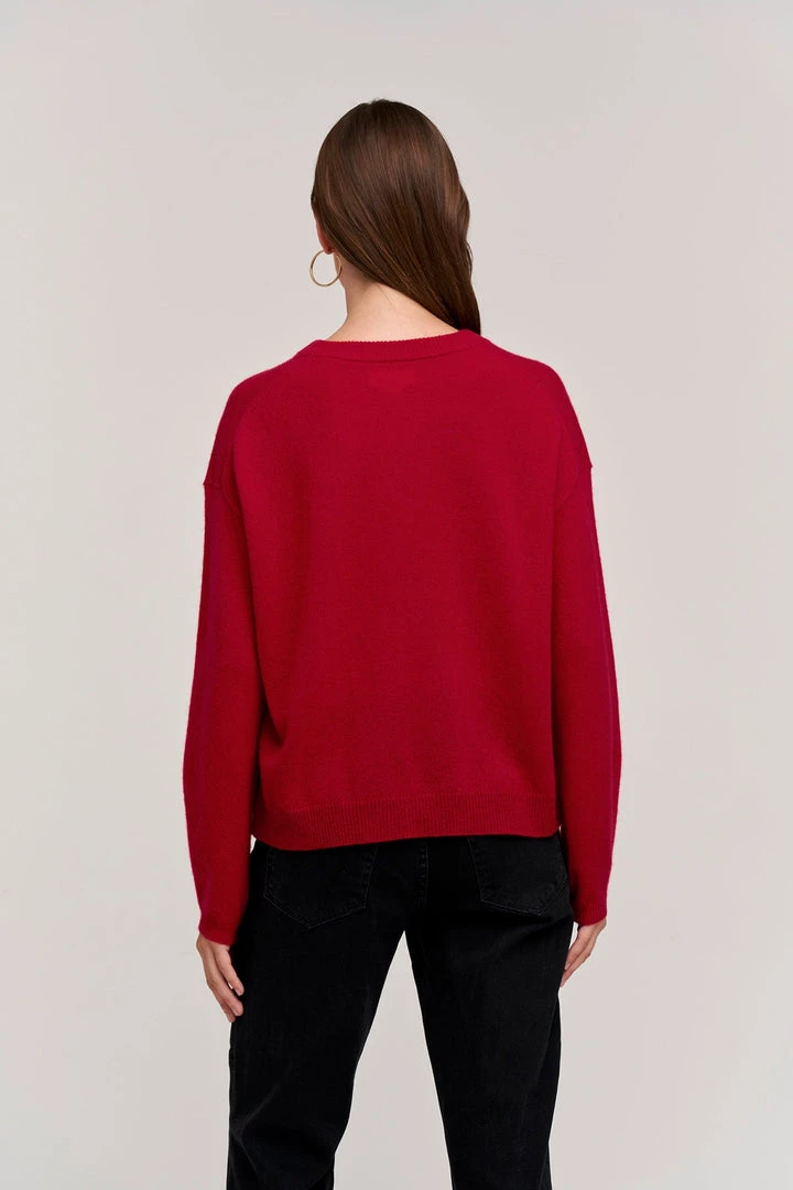 Velvet By Graham & Spencer BRYNNE CASHMERE CREW NECK SWEATER 25 Velvet By Graham & Spencer BRYNNE CASHMERE CREW NECK SWEATER