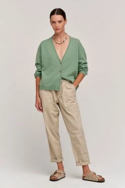 Velvet By Graham & Spencer MISTY COTTON TWILL PANT Womens