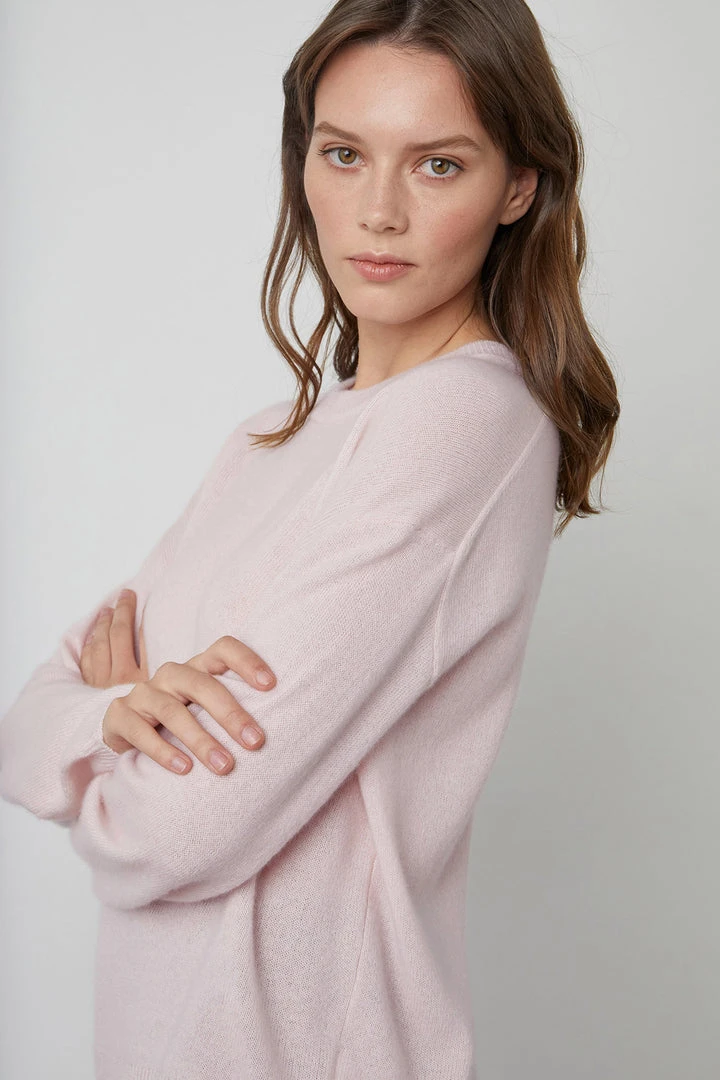 Velvet By Graham & Spencer BRYNNE CASHMERE CREW NECK SWEATER 13 Velvet By Graham & Spencer BRYNNE CASHMERE CREW NECK SWEATER