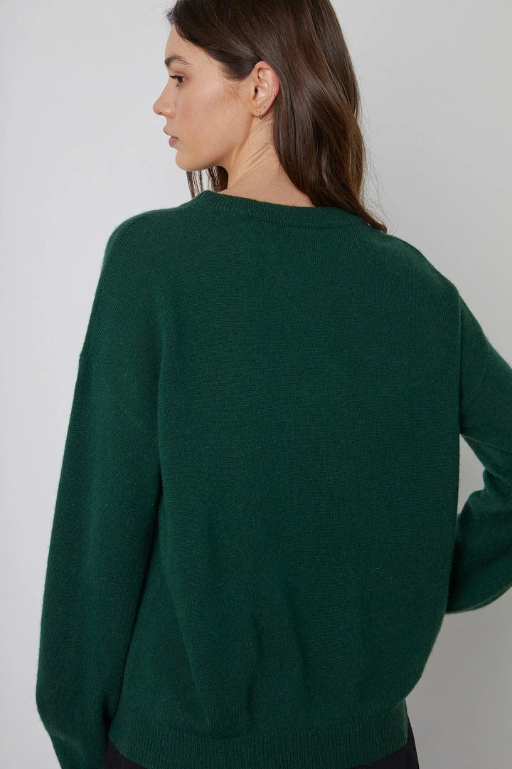 Velvet By Graham & Spencer BRYNNE CASHMERE CREW NECK SWEATER 19 Velvet By Graham & Spencer BRYNNE CASHMERE CREW NECK SWEATER