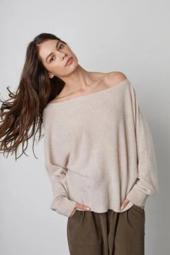 Velvet By Graham & Spencer Womens JULIET CASHMERE SWEATER 10 Velvet By Graham & Spencer Womens JULIET CASHMERE SWEATER
