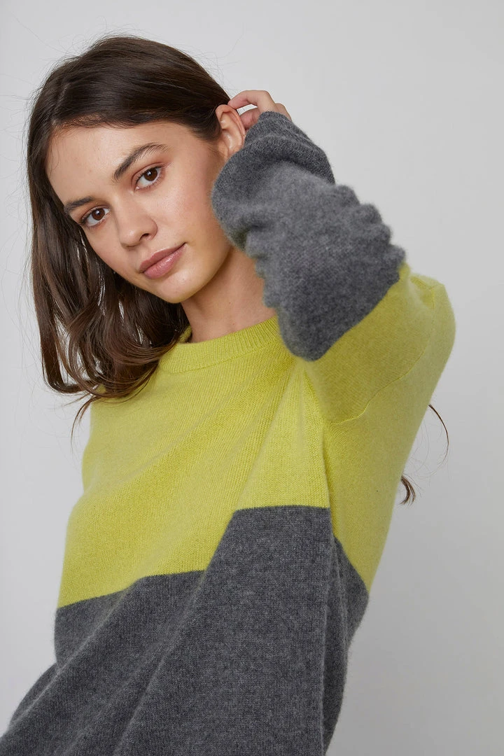 Velvet By Graham & Spencer Womens NORA CASHMERE CREW NECK SWEATER 5 Velvet By Graham & Spencer Womens NORA CASHMERE CREW NECK SWEATER