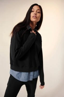 Velvet By Jenny Graham YNEZ SWEATSHIRT Womens 48 Velvet By Jenny Graham YNEZ SWEATSHIRT Womens