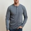 Velvet By Graham & Spencer BRIAN HEAVY JERSEY HENLEY 1 Velvet By Graham & Spencer BRIAN HEAVY JERSEY HENLEY