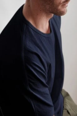 Velvet By Graham & Spencer RICK DROP SHOULDER CREW TEE Mens