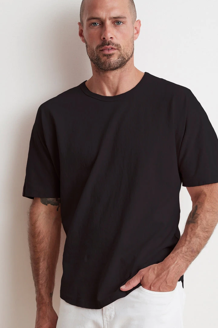 Velvet By Graham & Spencer Mens RICK DROP SHOULDER CREW TEE 4 Velvet By Graham & Spencer Mens RICK DROP SHOULDER CREW TEE