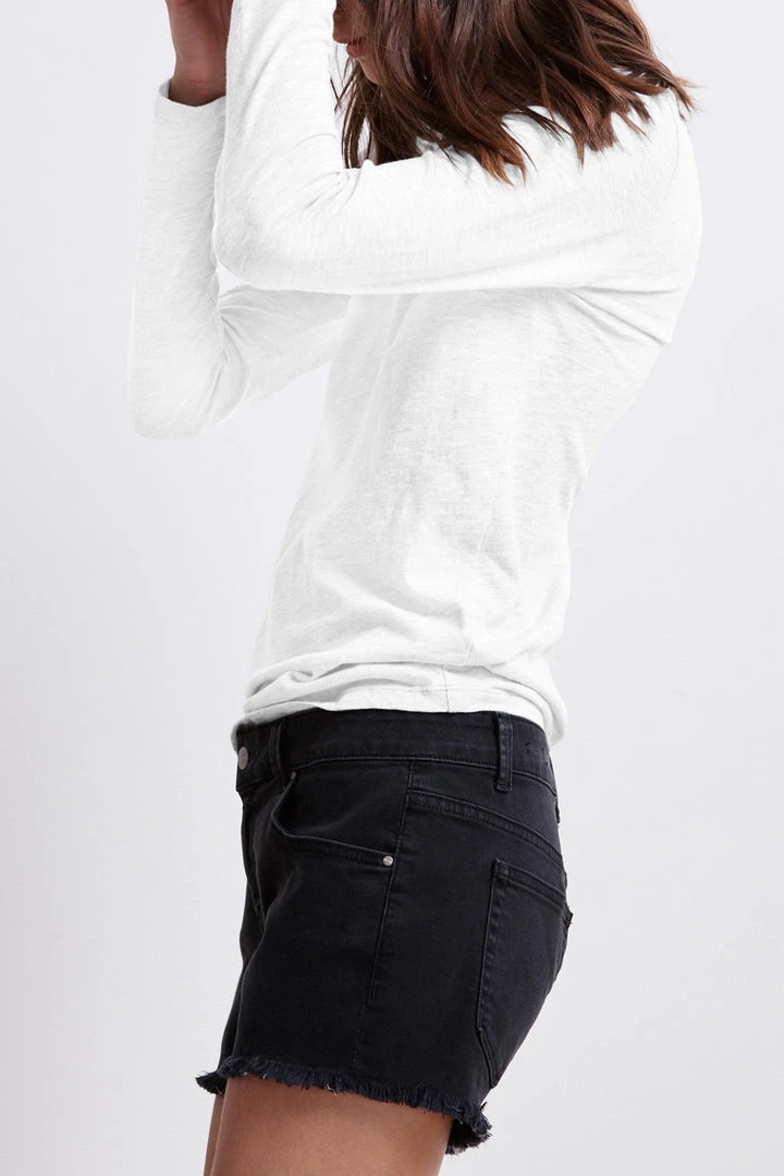 Velvet By Graham & Spencer Womens CINDY FRAYED HEM BOYFRIEND SHORTS 10 Velvet By Graham & Spencer Womens CINDY FRAYED HEM BOYFRIEND SHORTS