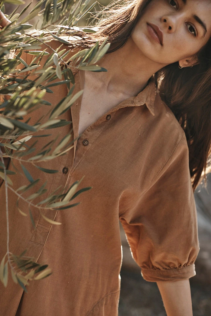 Velvet By Graham & Spencer JOSIE CORDUROY DRESS Womens 7 Velvet By Graham & Spencer JOSIE CORDUROY DRESS Womens