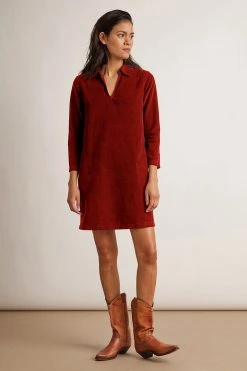 Velvet By Graham & Spencer LANA CORDUROY SHIRT DRESS 26 Velvet By Graham & Spencer LANA CORDUROY SHIRT DRESS