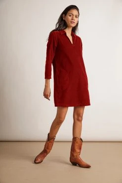 Velvet By Graham & Spencer LANA CORDUROY SHIRT DRESS 25 Velvet By Graham & Spencer LANA CORDUROY SHIRT DRESS