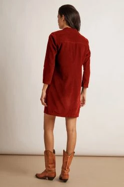 Velvet By Graham & Spencer LANA CORDUROY SHIRT DRESS 27 Velvet By Graham & Spencer LANA CORDUROY SHIRT DRESS