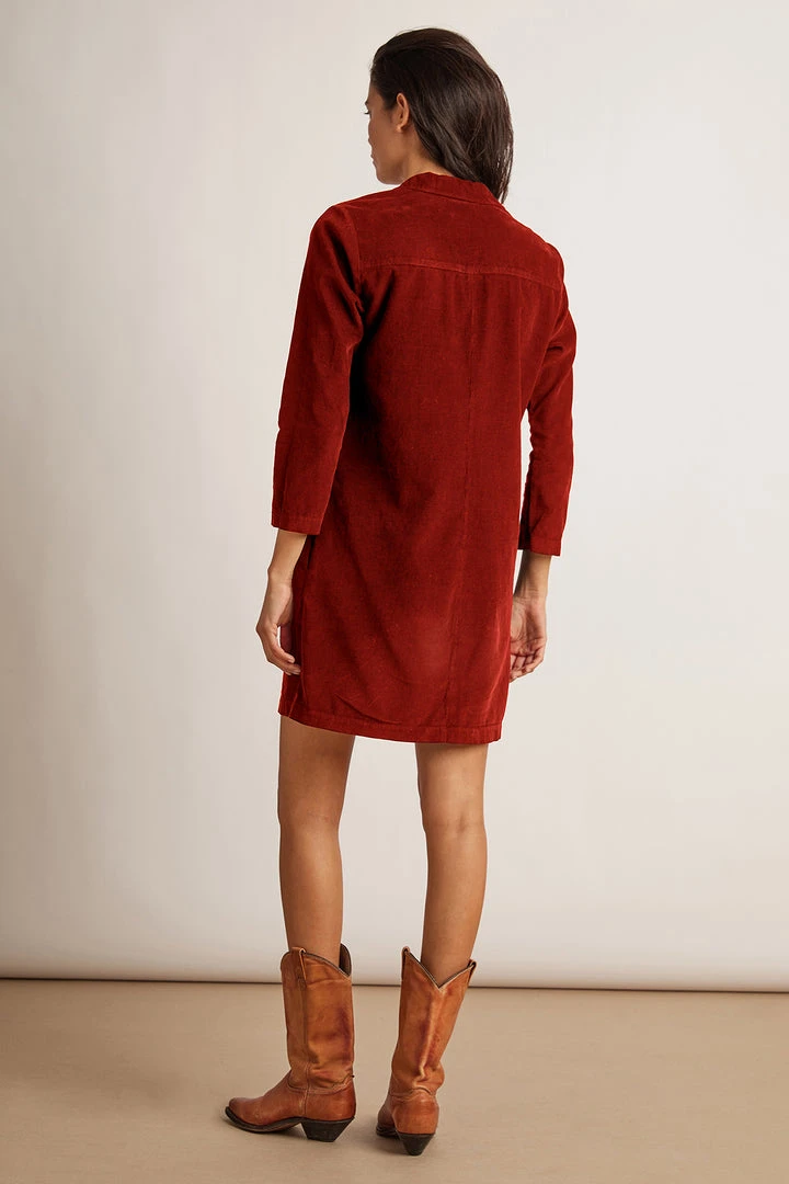 Velvet By Graham & Spencer LANA CORDUROY SHIRT DRESS 14 Velvet By Graham & Spencer LANA CORDUROY SHIRT DRESS
