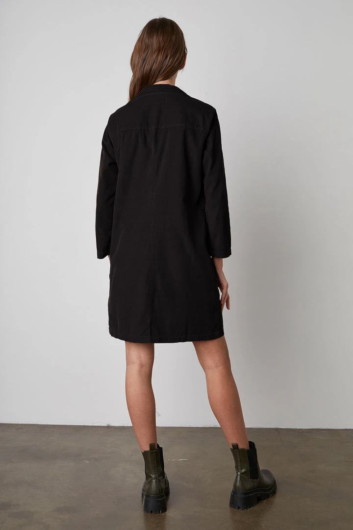 Velvet By Graham & Spencer LANA CORDUROY SHIRT DRESS 6 Velvet By Graham & Spencer LANA CORDUROY SHIRT DRESS