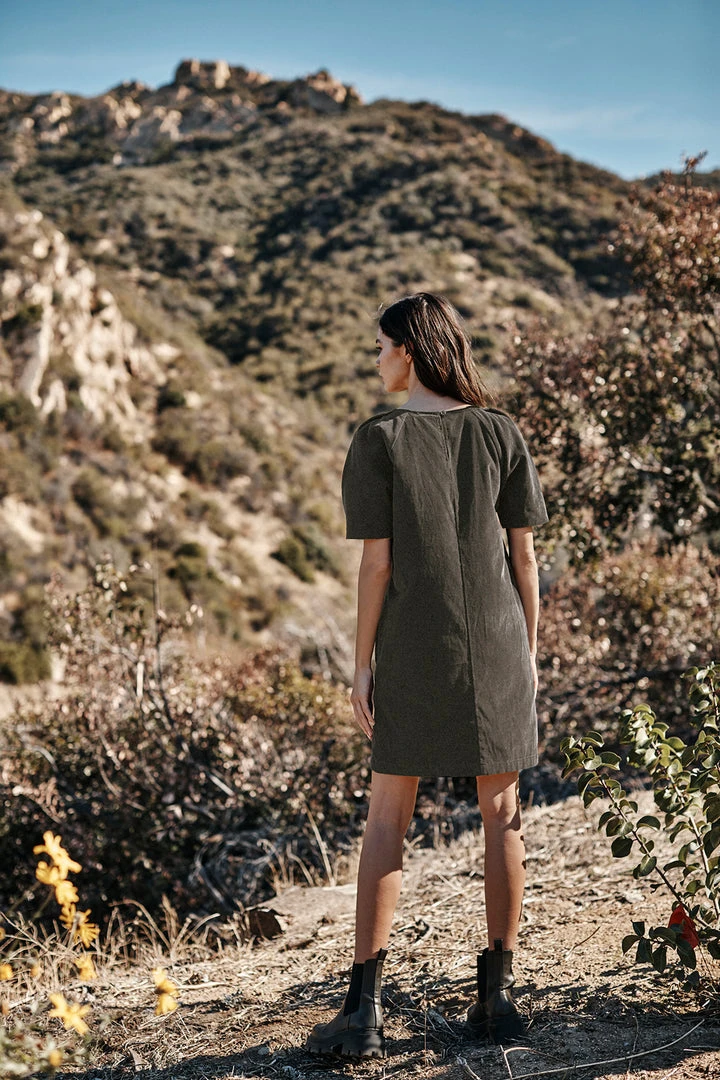 Velvet By Graham & Spencer Womens RYLEIGH CORDUROY DRESS 12 Velvet By Graham & Spencer Womens RYLEIGH CORDUROY DRESS