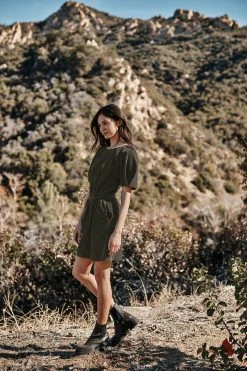 Velvet By Graham & Spencer Womens RYLEIGH CORDUROY DRESS 25 Velvet By Graham & Spencer Womens RYLEIGH CORDUROY DRESS