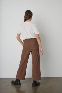 Velvet By Graham & Spencer VERA CORDUROY WIDE LEG PANT Womens 23 Velvet By Graham & Spencer VERA CORDUROY WIDE LEG PANT Womens
