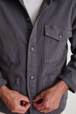 Velvet By Graham & Spencer Mens JAMES COTTON CANVAS JACKET