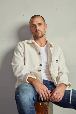 Velvet By Graham & Spencer Mens JAMES COTTON CANVAS JACKET