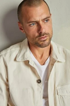 Velvet By Graham & Spencer Mens JAMES COTTON CANVAS JACKET