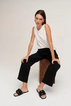Velvet By Graham & Spencer Womens MYA COTTON CANVAS PANT
