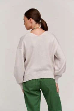 Velvet By Graham & Spencer BELINDA V-NECK SWEATER Womens 10 Velvet By Graham & Spencer BELINDA V-NECK SWEATER Womens