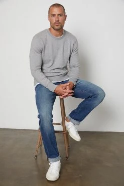 Velvet By Graham & Spencer BRIXTON CREW NECK SWEATER