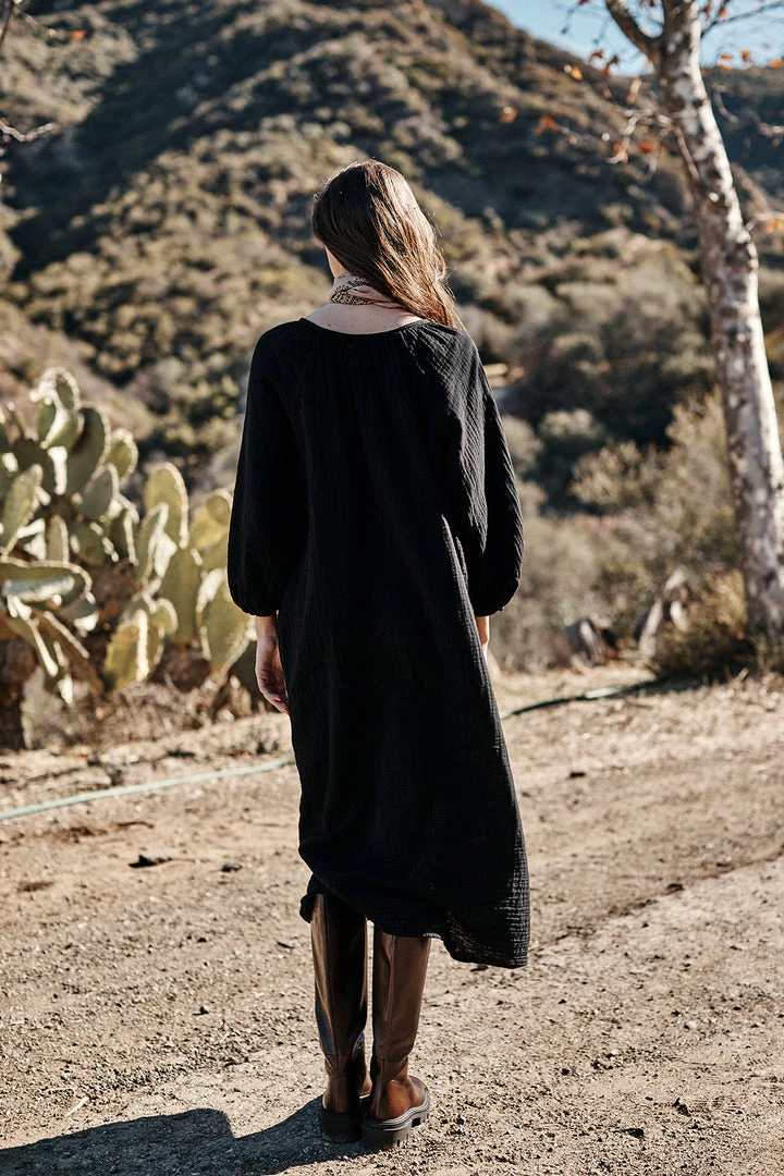 Velvet By Graham & Spencer BETHANY COTTON GAUZE DRESS Womens 7 Velvet By Graham & Spencer BETHANY COTTON GAUZE DRESS Womens