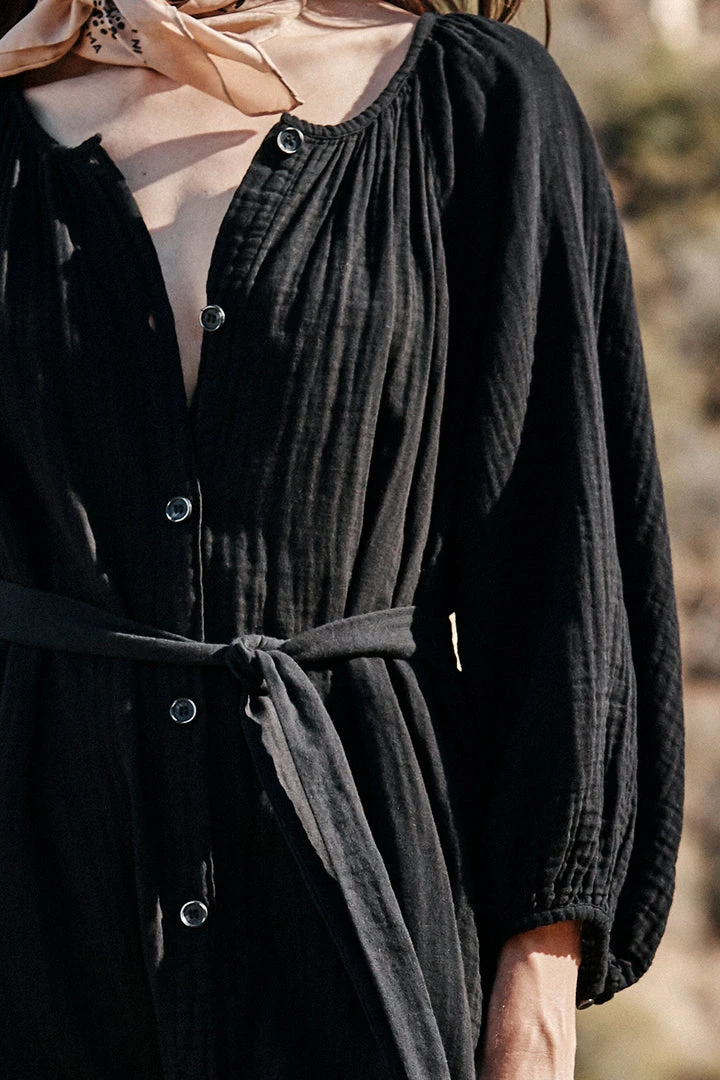 Velvet By Graham & Spencer BETHANY COTTON GAUZE DRESS Womens 4 Velvet By Graham & Spencer BETHANY COTTON GAUZE DRESS Womens