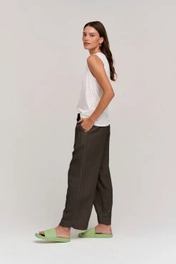 Velvet By Graham & Spencer FRANNY COTTON GAUZE PANT Womens 31 Velvet By Graham & Spencer FRANNY COTTON GAUZE PANT Womens
