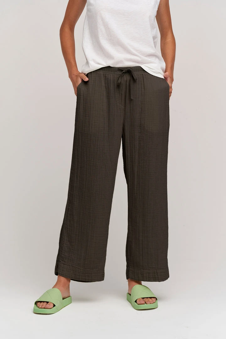 Velvet By Graham & Spencer FRANNY COTTON GAUZE PANT Womens 9 Velvet By Graham & Spencer FRANNY COTTON GAUZE PANT Womens