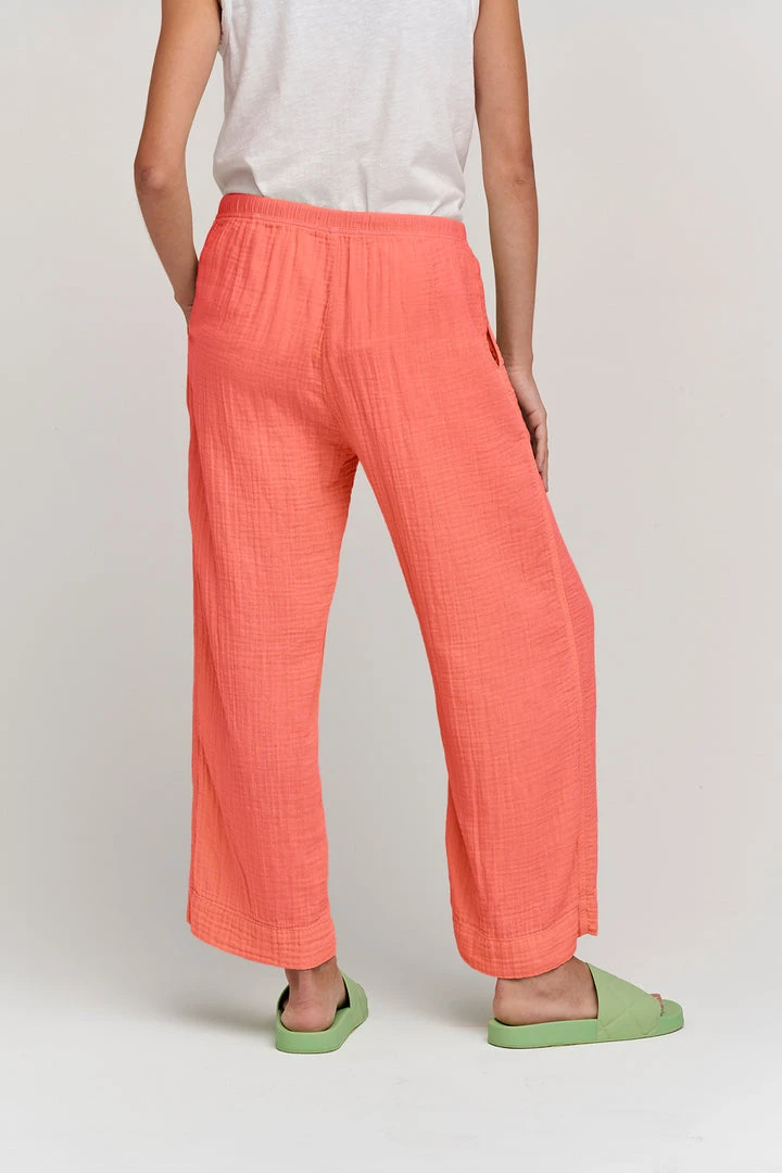 Velvet By Graham & Spencer FRANNY COTTON GAUZE PANT Womens 15 Velvet By Graham & Spencer FRANNY COTTON GAUZE PANT Womens