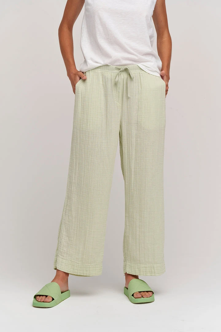 Velvet By Graham & Spencer FRANNY COTTON GAUZE PANT Womens 3 Velvet By Graham & Spencer FRANNY COTTON GAUZE PANT Womens