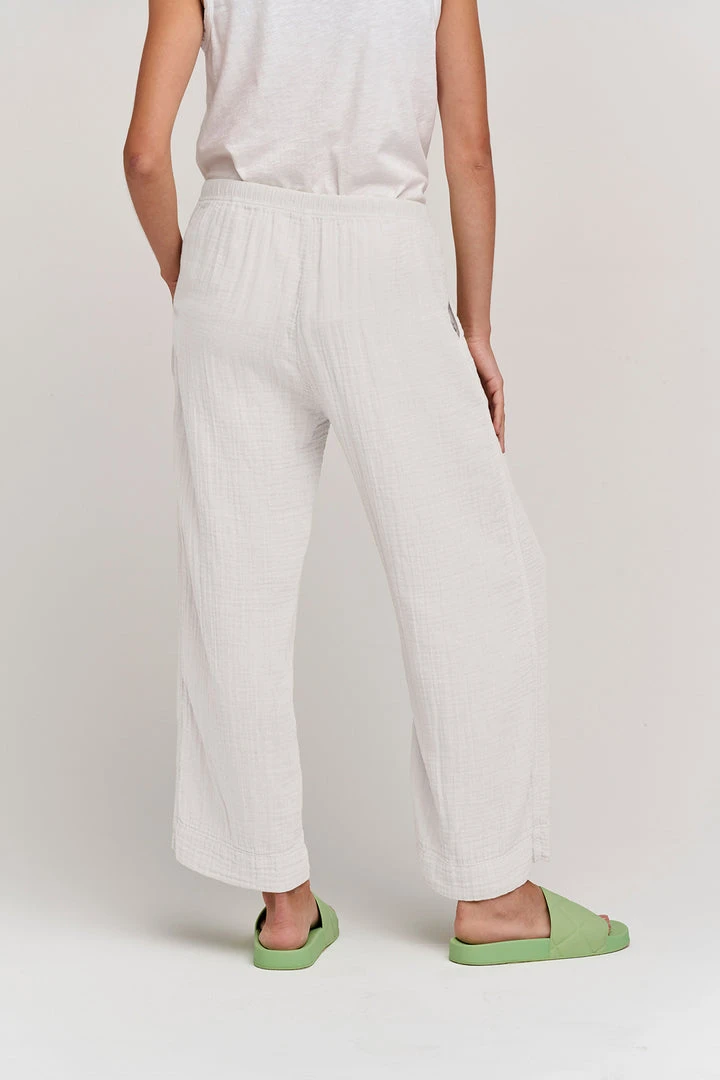 Velvet By Graham & Spencer FRANNY COTTON GAUZE PANT Womens 23 Velvet By Graham & Spencer FRANNY COTTON GAUZE PANT Womens