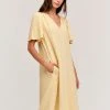 Velvet By Graham & Spencer HAZEL COTTON GAUZE MIDI DRESS 2 Velvet By Graham & Spencer HAZEL COTTON GAUZE MIDI DRESS