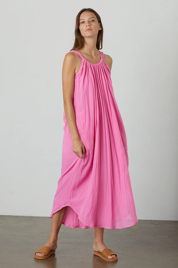 Velvet By Graham & Spencer Womens REESE COTTON GAUZE DRESS 3 Velvet By Graham & Spencer Womens REESE COTTON GAUZE DRESS