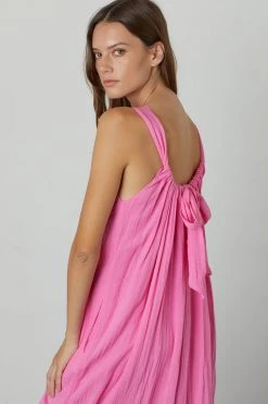 Velvet By Graham & Spencer Womens REESE COTTON GAUZE DRESS 15 Velvet By Graham & Spencer Womens REESE COTTON GAUZE DRESS