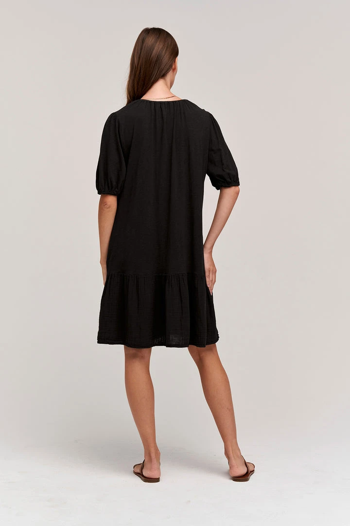 Velvet By Graham & Spencer BECCA PUFF SLEEVE DRESS Womens 12 Velvet By Graham & Spencer BECCA PUFF SLEEVE DRESS Womens
